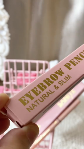 SANIYE Cokelat Pensil Alis Super Halus Merah Jambu Eyebrow Pencil Tahan Lama 3 Warna M335