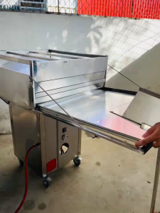 MÁY LÀM BÁNH CUỐN CÔNG NGHIỆP KÍCH THƯỚC LỚN 2 TẦNG 3 KHAY HẤP INOX CAO CẤP