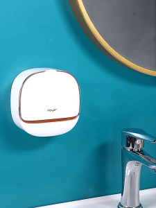 【Limited Quantity】 Tranquil Luxury Flipสบู่กล่องติดผนังท่อระบายน้ำห้องน้ำฟรีพร้อมฝาครอบDouble Layerสบู่ห้องน้ำชั้นวางDraining Rack