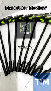 BANTING HARGA!! Tekiro Sock T 8MM - 10mm-12mm-14mm Hitam Tekiro T Type Wrench / Kunci Sock T Hitam 8 mm