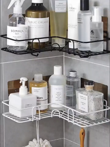 Kệ góc dán tường đựng đồ nhà tắm nhà vệ sinh tiện lợi