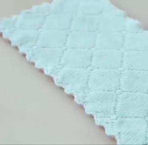 Kain Lap Dapur Kitchen Towel Microfiber Serap Air Murah Viral Super Absorbent Cleaning Cloth Hand Washing Coral Fleece