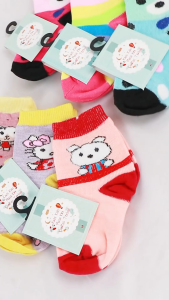 SNI! Kaos Kaki Anak Motif Karakter Lucu Fullprint & Kaos Kaki Anak Bayi Premium Local Cotton