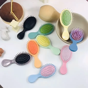 AI-C1146 Sisir Rambut Pijat Anak Wet Brush Mini / Sisir Rambut Anak Polos Anti Kusut Warna Pastel