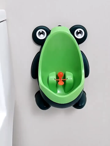 Kids Frog Urinal Toilet Removable Stand Potty Urinal Training Boys Wall Mounted Pee Toilet Trainer Kereta Budak Toilet