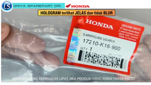 Saringan Filter Udara Beat Fi Original Filter Udara Beat Esp K44 K16 Ori Filter Udara Beat Street Original Filter Udara Beat POP Ori Filter Udara Scoopy Fi Original Scoopy Donat Vario 110 Fi Led Esp Original HONDA GENUINE PARTS