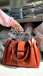 ASTA 8727 Jenhie Tas Slingbag Shoulder Hand Bag Wanita Import Premium Kulit Kulas 3 Tali 2 Ruang Anti Air Motif Polos TAS WANITA - Lazada