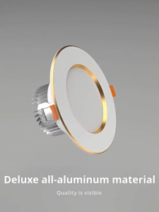 LED Downlight Tricolor Dimmable 5W/7W/9W/12W LED Lights Ceiling Light Energy Saving 80% Downlight/Pin Light/ Recessed Light/ Panel Lights LED Ceiling Lamp