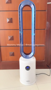 Bladeless Fan Kipas Tanpa Bilah Dengan Air Purifier & Fungsi Penyaringan Udara