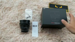 Ống kính 7Artisans 50mm T1.05 Vision Cine Lens cho Crop APS-C dành cho Fujfilm Sony Leica L M4/3 và Canon EOS R