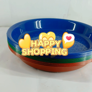 MURAH MERIAH!! Nampan Bulat Warna Tradisioanal Uk 30 CM / Tampah Bundar Plastik