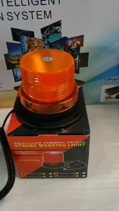 【Spot COD】Hot Selling 12/24V Car Truck Magnetic Warning flash Strobe Beacon LED Emergency Warning Rotating Light Lamp