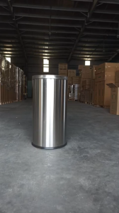 Thùng rác inox nắp lật bập bênh dung tích 47L trong nhà - VHP-YS- HPB-20A