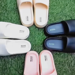 Sendal Wedges Wanita Terbaru Ukuran 35-40 Kekinian Simple | Sandal Selop Premium EVA Import Tebal Empuk Trendi Elegan - Shoes