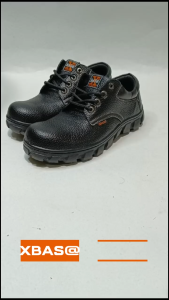 XBASA-Sepatu Safety Pendek Tali Pria Original