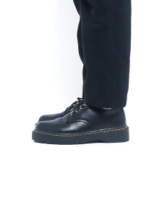 MOOFEAT CORVET - Sepatu kulit pria casual derby boots hitam original