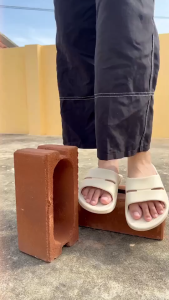 Hello Polo รองเท้าแตะเพื่อสุขภาพ รองเท้าแตะผู้ชาย  ส้นหนา 3 ซม เบาสบาย ให้สัมผัสนุ่มสบายเท้า  ในร่มและกลางแจ้ง เหมาะกับฤดู HP8001 - Lazada