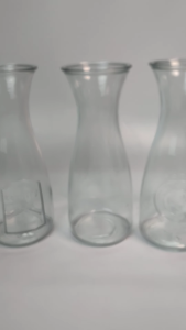 1 Liter Glass Pitcher Decanter – Ideal Drinkware For Restaurants And Cafes