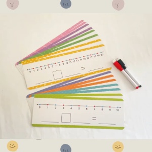 Recycled Arithmetic Enlightenment Training Within 20 Arithmetic Game Card for Kindergarten Student Learning Mathematics Learning Flash Cards 1set Kids Reusable Mathematics Teach Card Erasable Pen Educational Toy