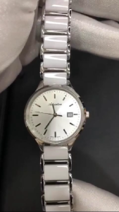 ADRIATICA Swiss Made White Ceramic Womens Watch A3149.C113Q