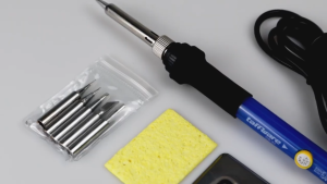 (Bisa COD) Taffware Solder Adjustable Temperature Fast Heating 60W dengan 5 Tips