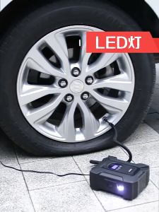 12V Digital Tire Inflator Air Compressor Portable Tire Inflator for Car Mini Air Pump Heavy Duty Motorcycle Compressor Machine VA400