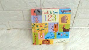 Look & See 123 Board Book (An Counting Book With Animal Friends)