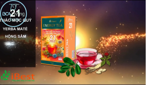 iBest Energy Tea trà hòa tan bcalivinghcm  21 thảo mộc giúp tăng năng lượng tỉnh táo Trà Ibest Bcalivinghcm 3 Trong 1 Trà 21 Loại Thảo Mộc Cho Sức Khỏe - Lazada