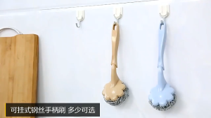 ฝอยขัดหม้อมีด้ามจับ แปรงขัดหม้อ ขัดกระทะ แปรงขัดหม้อแบบมีด้าม ฝอยขัดกระทะ ฝอยขัดหม้อ แปรงขัด ฝอยขัด แปรงขัดกระทะ ฝอยขัดกระทะแบบมีด้ามจับ