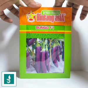 Benih Terong Ungu BUNGO F1 Isi 5 gram Benih Bintang Asia