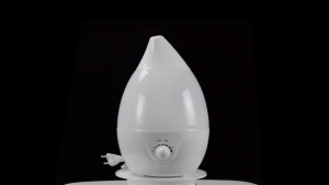 เครื่องทำความชื้นอัจฉริยะ วัสดุ PP เครื่องทำความชื้นที่ทันสมัยทันสมัย เครื่องทำความชื้นในบ้านความจุขนาดใหญ่ 3 ลิตร วัสดุ PP ฟังก์ชั่นป้องกันการขาดน้ำอัตโนมัติ