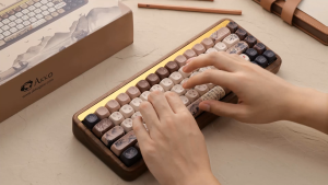 # Akko MU01 [ Mountain Seclusion / Autumn ] - Fully Assembled Wireless Hot-Swappable RGB Mechanical Keyboard #