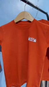 KAOS ANAK LENGAN PENDEK LUCU CYBER ANGEL BAHAN TEBAL DAN TIDAK PANAS 100% COTTON