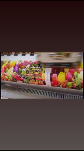 Spanduk Banner ES TEH JUMBO DESAIN BISA REQUEST