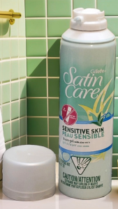 GEL CẠO CHO NỮ GILLETTE SATIN CARE ULTRA SENSITIVE SHAVE GEL 198GR