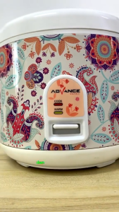 Promo Mejikom 18 Liter Murah Rice Cooker Motif Flora Advance G-22 100% ANTI LENGKET Daya 40WATT Menghangatkan / 380WATT Memasak | Mejik 3in1 Menanak Menghangatkan Dan Mengukus | Gallery Audio