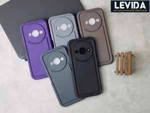 Case Casing Silikon Air Bag Pluffy Matte Macaron & Case Sirkuit Mugelo untuk Redmi A1, A2, A3