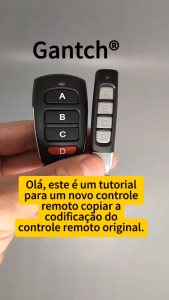 รีโมทคอนลสากล433 MHz / 315 MHz สำหรับโรงรถรีโมทประตูไฟฟ้าอัตโนมัติ