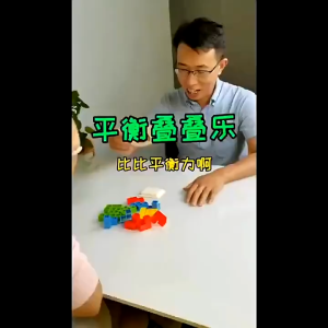 Tetra Tower เกมทาวเวอร์เตตริส บล็อกตัวต่อ บล็อกที่สมดุล ของเล่นตั้งโต๊ะ การพัฒนาสมอง ของเล่นเด็ก