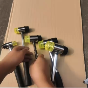 10Pcs Car Body Paintless Dent Repair Tools with Knock Down Head Tap Down Tools Set Dent Repair Kit