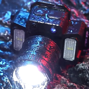 Lampu Kepala LED Headlamp F-T51 Sensor Gerak Glare 5 Mode Cahaya Senter Kepala Outdoor Rechargeable