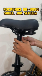 ROCKBROS AQ-6090 Sadel Jok Sepeda Empuk Soft Bicycle Saddle Hollow Cushion