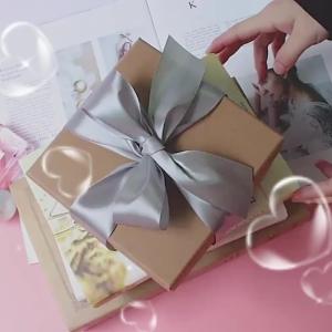 22m/4Cm Satin Ribbon Double -Sided Gift Packaging Silk Ribbon Wedding Gift Decorative Silk Ribbon Gift Ribbon