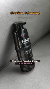 Aestika Dark Brown Hair Coloring Shampoo - Pewarna Rambut Coklat Dark Brown