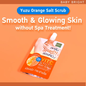 BABY BRIGHT Body Scrub Vit C & Yuzu 40g Scrub Badan