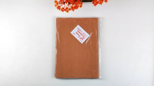 Sampul Buku Kertas Coklat Rajawali Polos 100 Lembar Kwarto