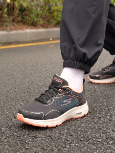 [Lazada Exclusive] Skechers Women GOrun Consistent Night Fall Running Shoes - 128294-BKCL Air-Cooled Goga Mat Kasut Sneaker Performance Sport Perempuan SALE