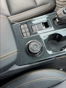 Xe Ford Nội Thất Sợi Carbon Bên Trái Vị Trí Lái Xe Sợi Carbon Viền Gắn Phụ Kiện Cho Ranger Wildtrak T9 2023 2024