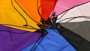 Tas Serut Blacu Polos Ransel Drawstring Bag Waterproof Gymsack Bag