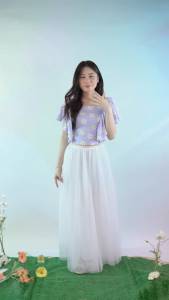 Zoriana Dailywear Atasan Wanita Blouse Crop Eleana Series